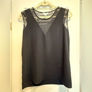 Helmut Lang Black Sleeveless Tank Top